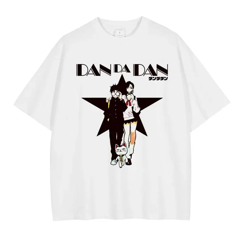 Grunge Anime Dandadan T-Shirts