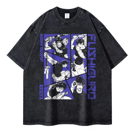 Grunge Anime Jujutsu Kaisen T-Shirts