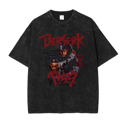 Grunge Anime Berserk T-Shirts