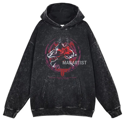 Grunge Anime Jujutsu Kaisen Hoodies