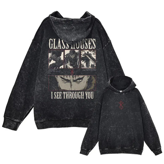 Grunge Anime Berserk Hoodies