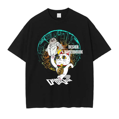 Grunge Anime Dandadan T-Shirts