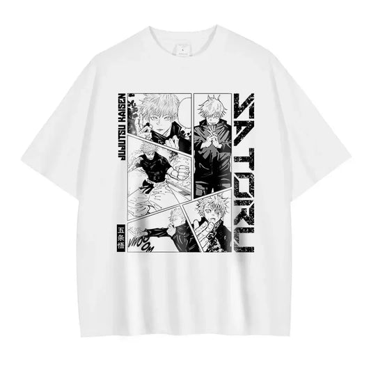 Grunge Anime Jujutsu Kaisen T-Shirts