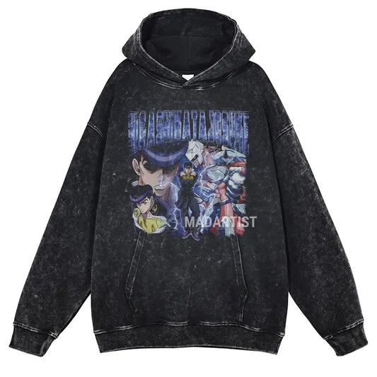 Grunge Anime JOJO Hoodies