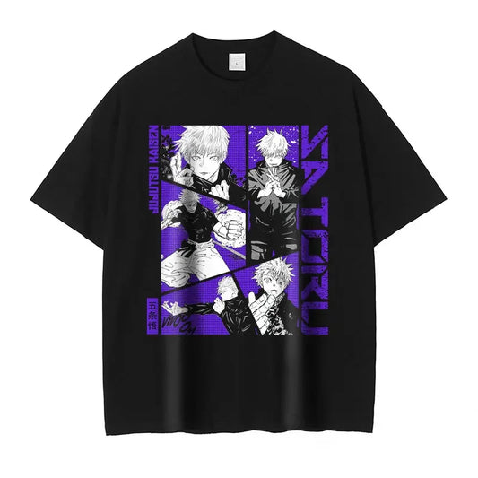 Grunge Anime Jujutsu Kaisen T-Shirts