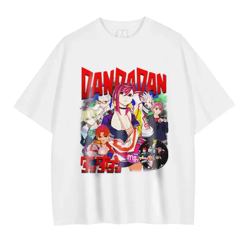 Grunge Anime Dandadan T-Shirts