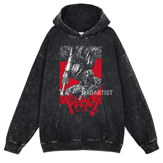 Grunge Anime Berserk Hoodies