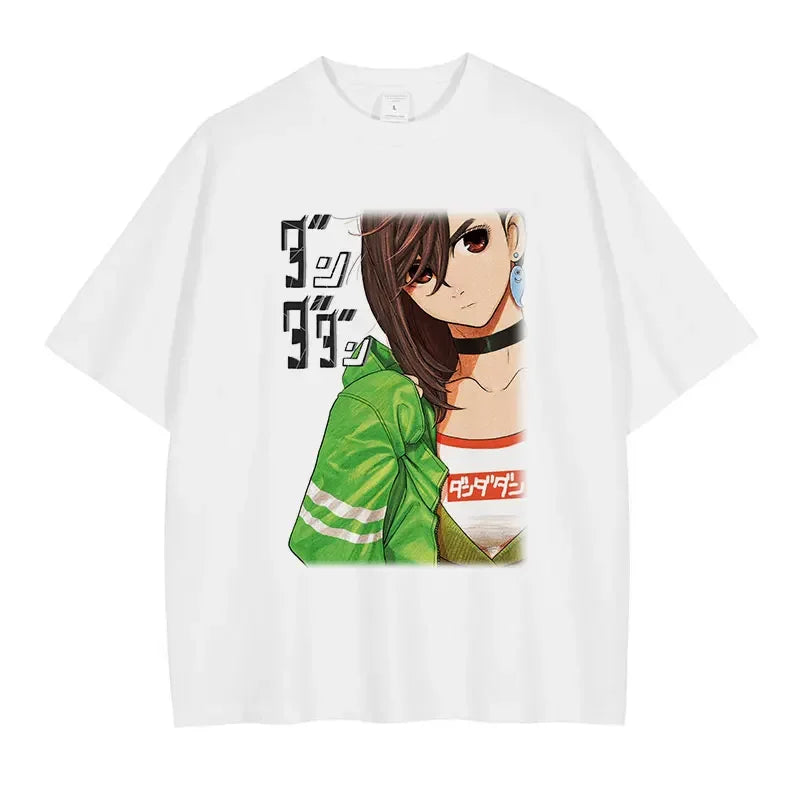 Grunge Anime Dandadan T-Shirts