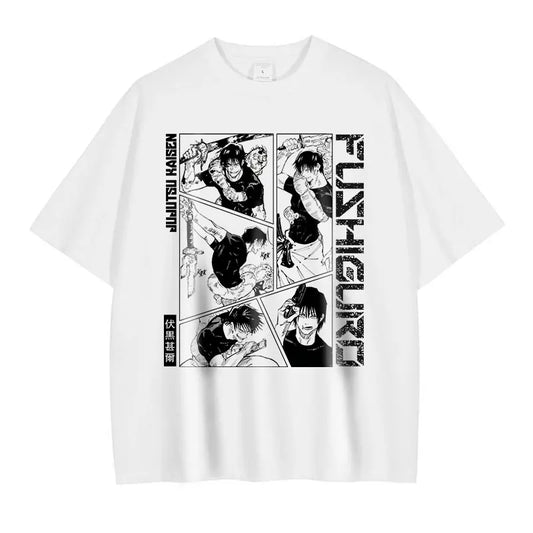 Grunge Anime Jujutsu Kaisen T-Shirts