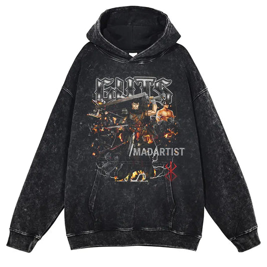 Grunge Anime Berserk Hoodies