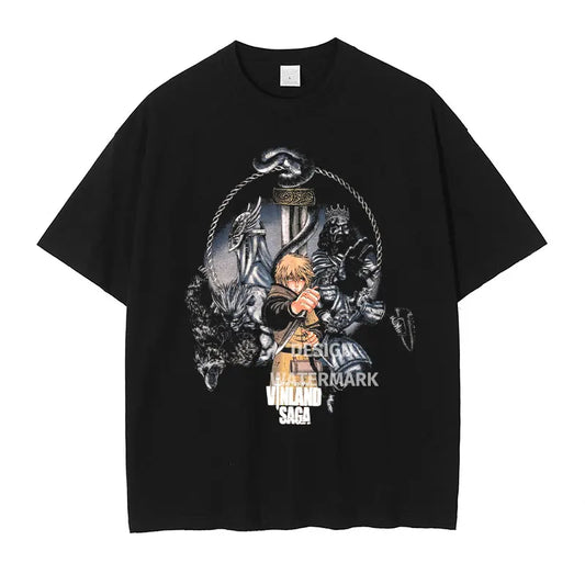 Grunge Anime Vinland T-Shirt