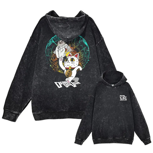 Grunge Anime Dandadan Hoodies