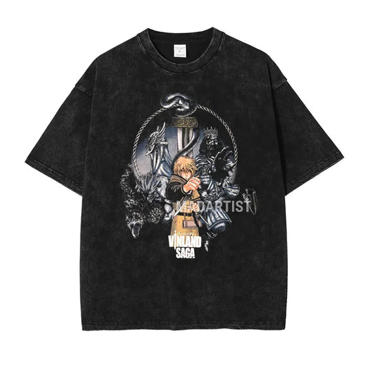 Grunge Anime Vinland T-Shirt