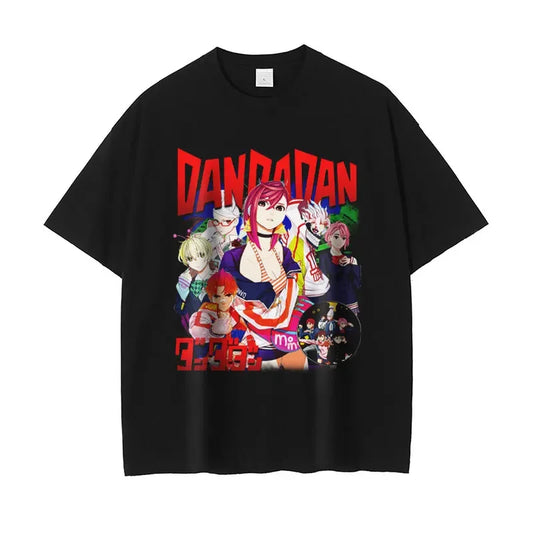 Grunge Anime Dandadan T-Shirts