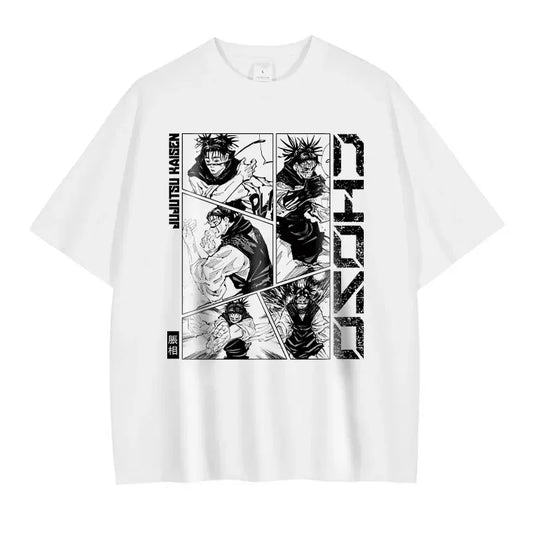 Grunge Anime Jujutsu Kaisen T-Shirts