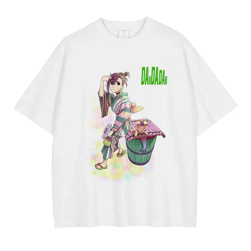 Grunge Anime Dandadan T-Shirts