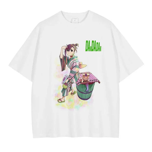 Grunge Anime Dandadan T-Shirts