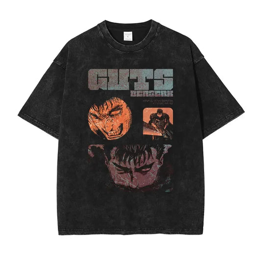 Grunge Anime Berserk T-Shirts