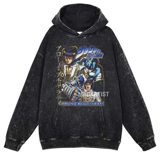 Grunge Anime JOJO Hoodies