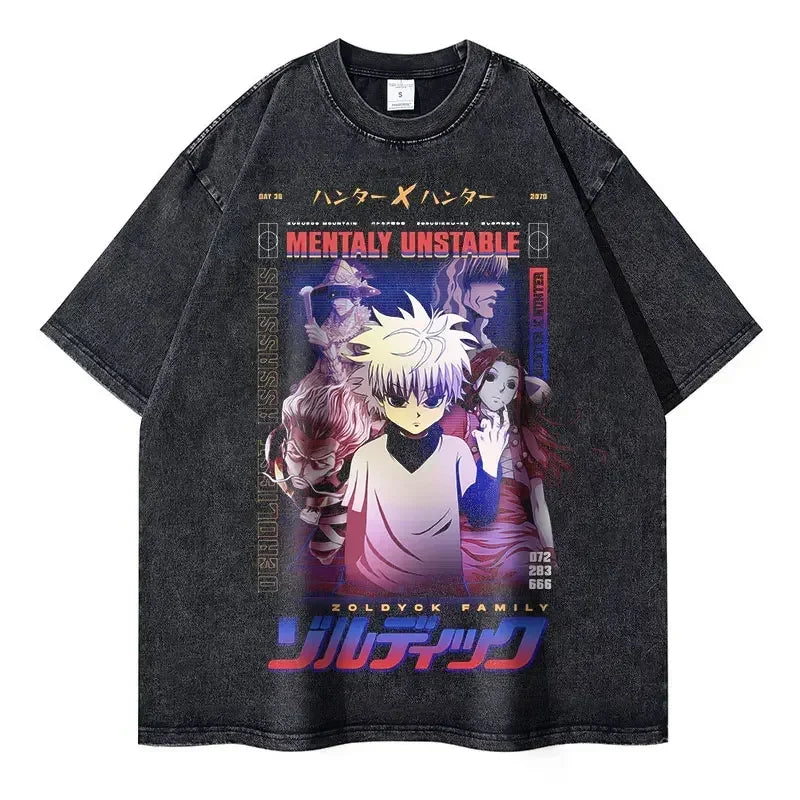 Grunge Anime Hunter X Hunter T-Shirts