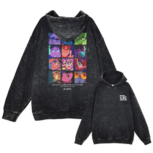 Grunge Anime Dandadan Hoodies