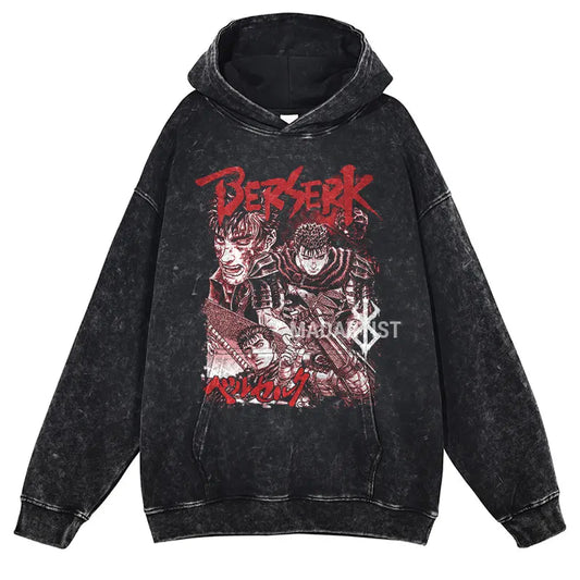 Grunge Anime Berserk Hoodies