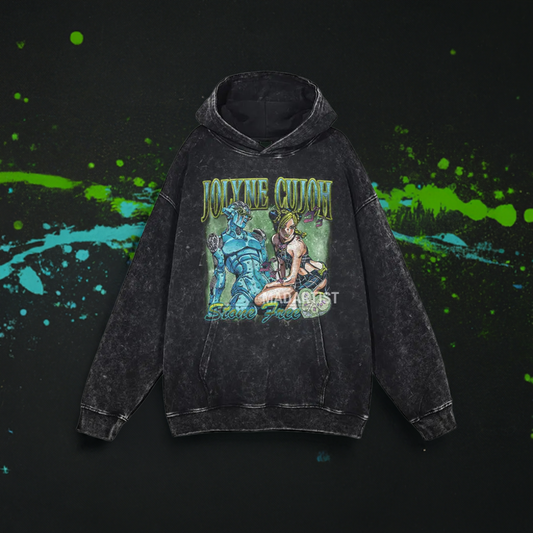 Grunge Anime JOJO Hoodies