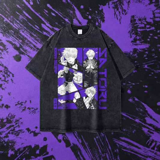 Grunge Anime Jujutsu Kaisen T-Shirts